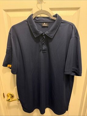 Men's Navy Tactical Polo Shirt - Athletic Casual